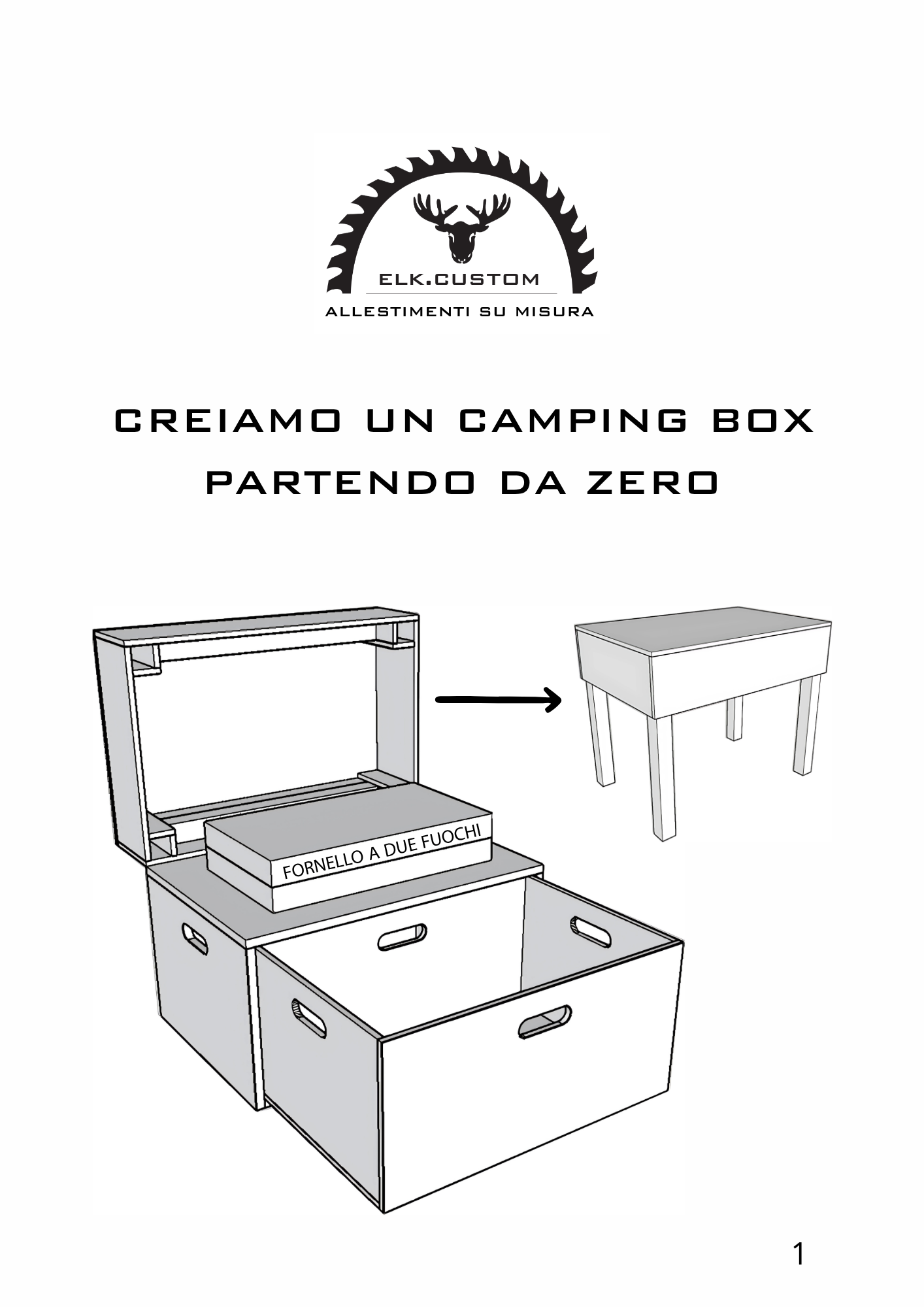 CREIAMO UN CAMPING BOX PARTENDO DA ZERO