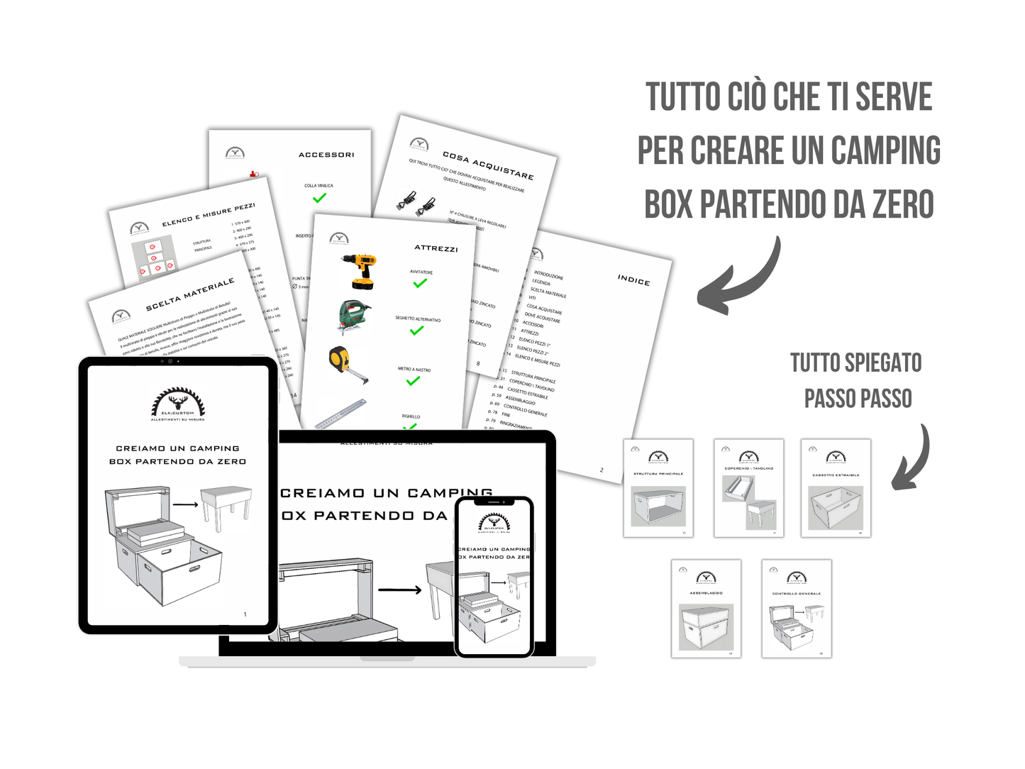 CREIAMO UN CAMPING BOX PARTENDO DA ZERO