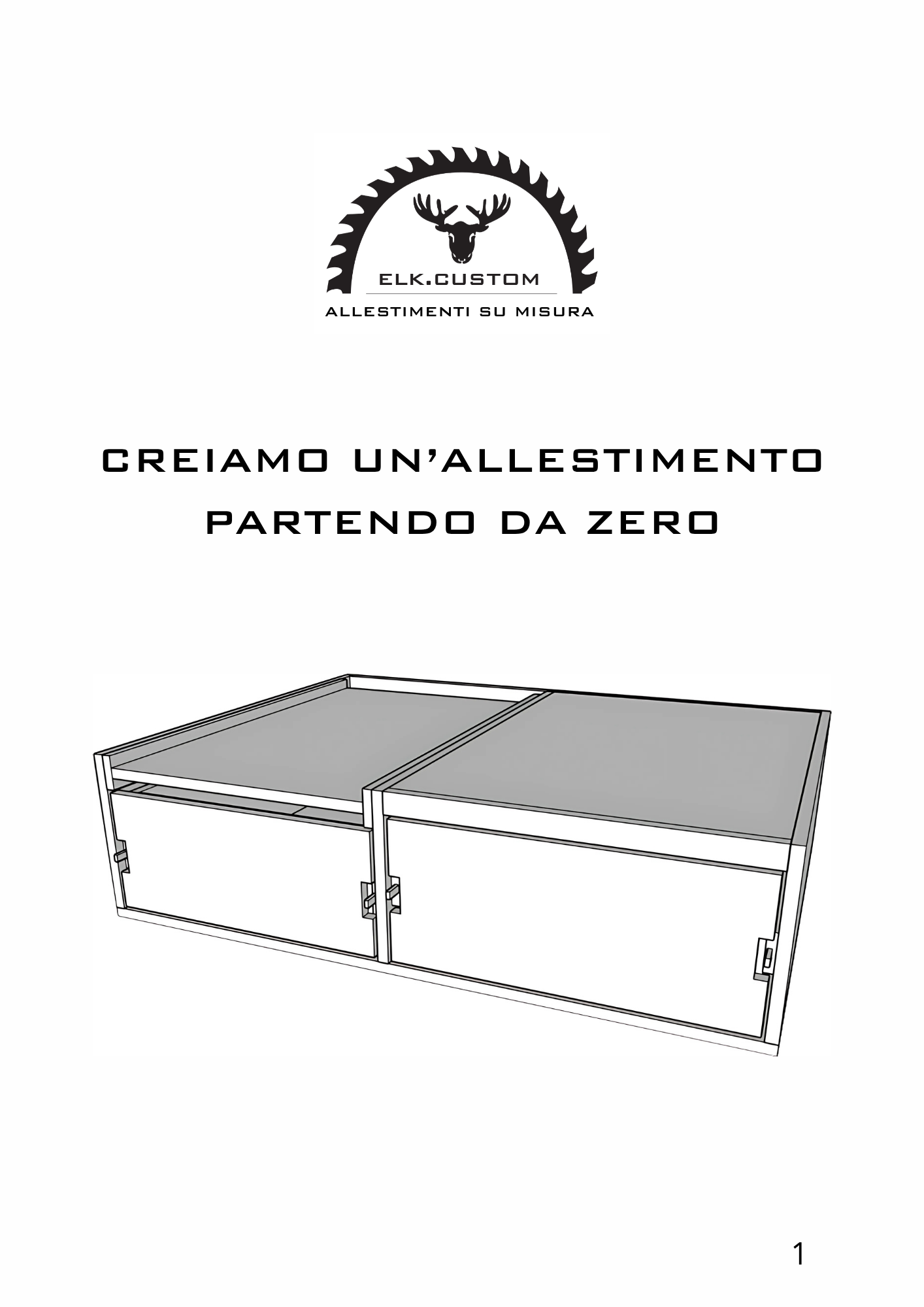 CREIAMO UN'ALLESTIMENTO PARTENDO DA ZERO