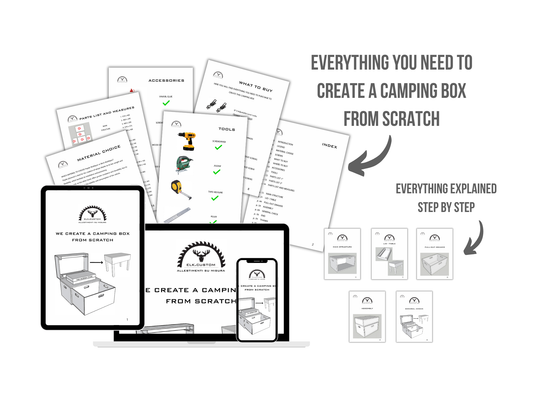WE CREATE A CAMPING BOX FROM A SCRATCH